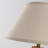 Wicker/Rattan Table Lamp with Fabric Shade