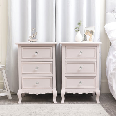 Hilburn 45cm W Manufactured Wood Bedside Table