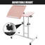 Adjustable Metal Base Writing Desk