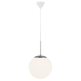 Cafe 1 - Light Chrome Sphere Pendant