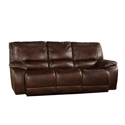 Ajhar Leather Power Reclining Sofa