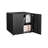 Ottobert 2 Door Office Copier Cabinet - Mobile File Stand With 360 Rotating Wheels And Magnetic Suction Heavy-Duty Black Adjustable Partition Metal Handle-121505487