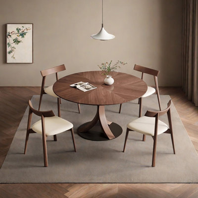 Ensemble de table de salle à manger en bois de frêne massif