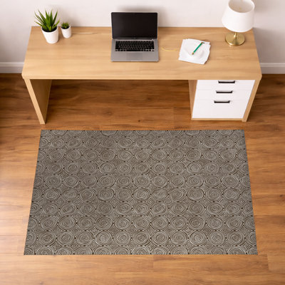 Tapis de bureau léger Rolling Circles