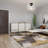 1-Light 9"Modern Flush Ceiling Light Black Fixtures with Clear Glass Shade for for Living Room Dining Room Hallway Entryway