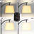 Taurice 62'' Arched Floor Lamp with Remote Control Bulb Included,Magnetic Design, Timer Added