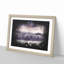 Purple Sky At Winter - Picture Frame Graphic Art-56876452-56876463