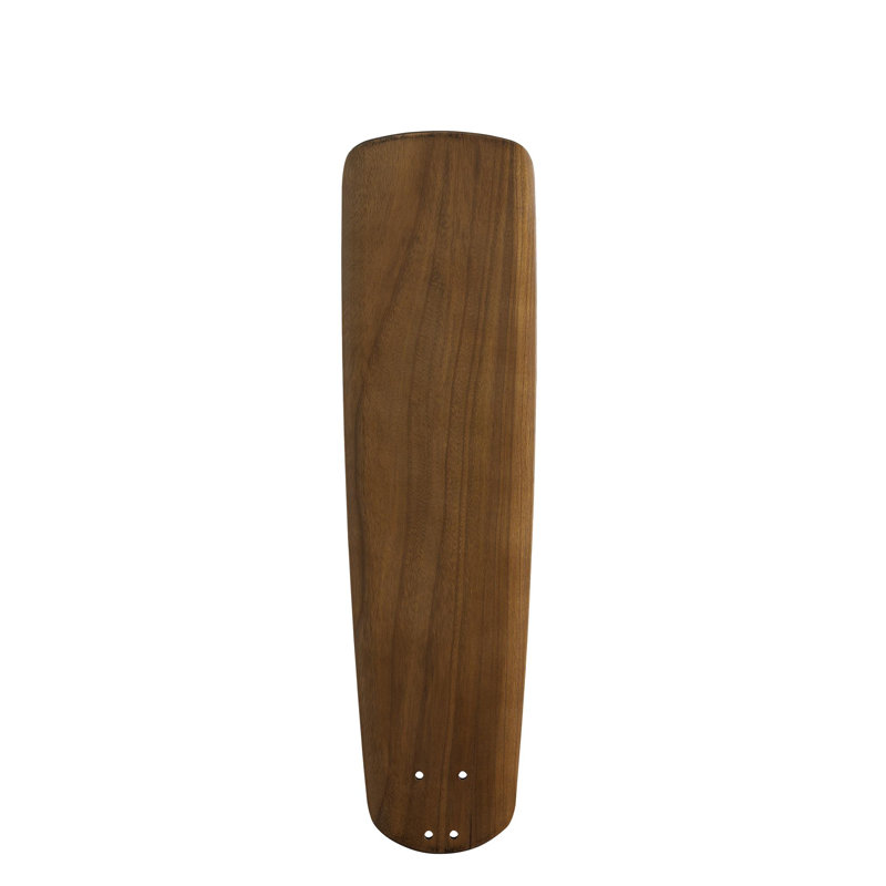 Cherry Buttonwood Curved Edge Ceiling Fan Blade
