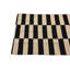 Tapis noir et blanc Ousley