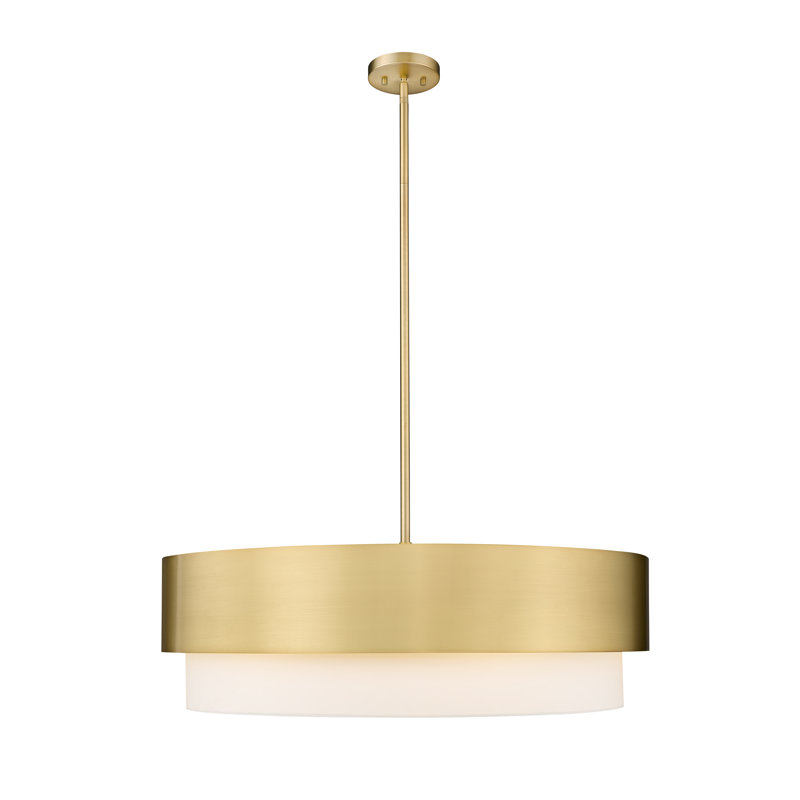 6 - Light Pendant, Modern Gold