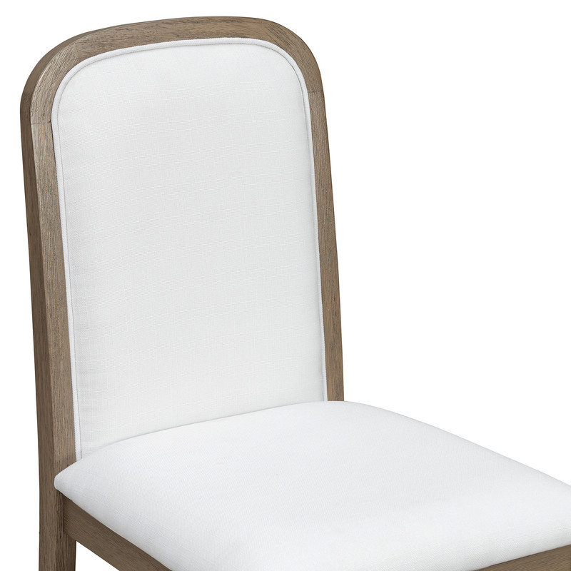 4 chaises de salle à manger rembourrées de style rétro, Brun, Brun, Brun