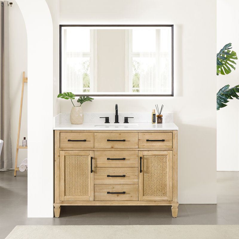 Ensemble de meuble-lavabo simple 48 po Salome
