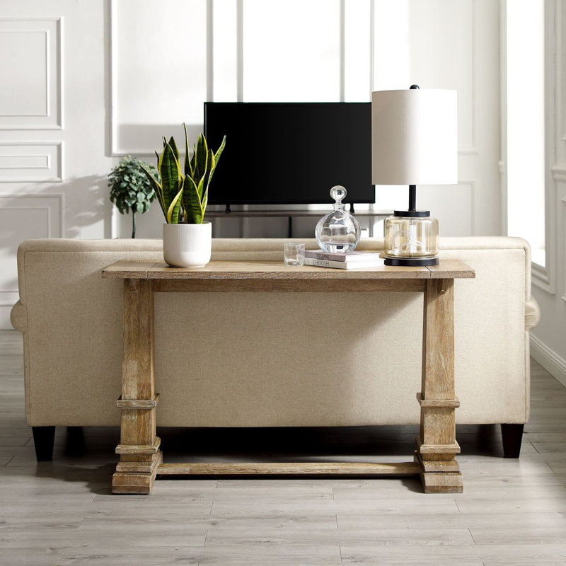 Marksbury 50'' Console Table, Natural Wood