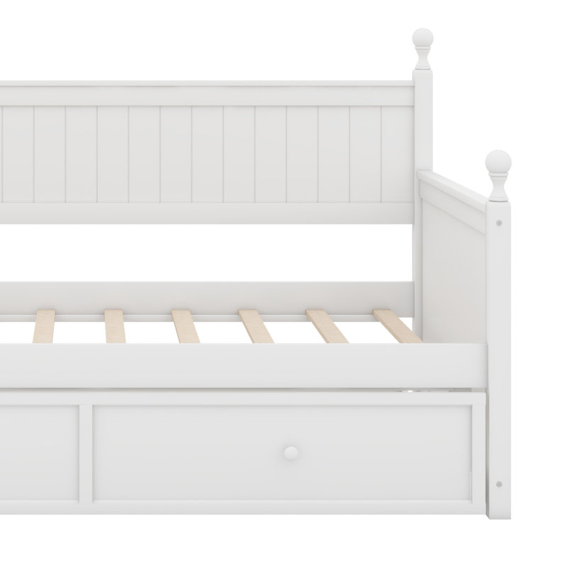 Wood Daybed With Trundle