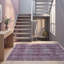 Tapis Penrose moderne abstrait gris en polyester lavable-679469575