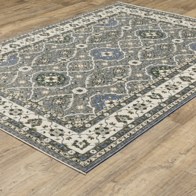 Suhaan Oriental Indoor Rug, Rectangle 6'7" x 9'6"