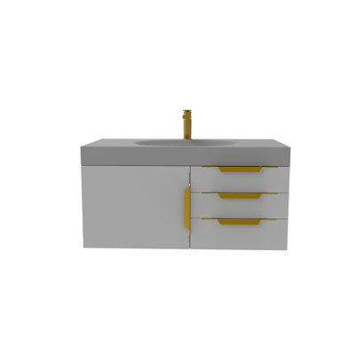Ensemble de meuble-lavabo simple 36 po Genieva