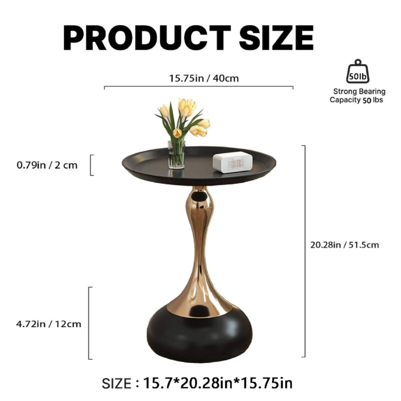 Solid Wood 1 Tier Plant Stand