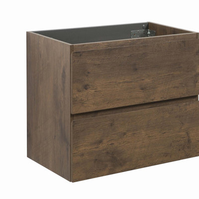 Armoire murale sans lavabo, avec deux tiroirs, pré-assemblée