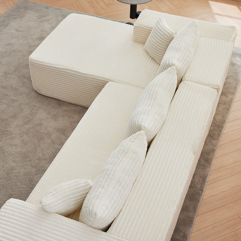 Modular Sectional Sofa with Chaise