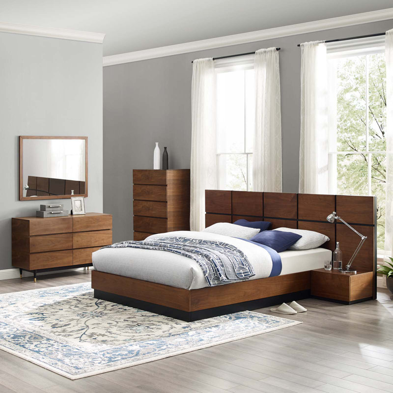 Kali Wall Mirror - Brown