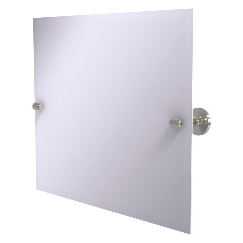 Marchmont Metal Wall Mirror, Satin Nickel