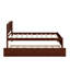 Base de lit simple avec lit gigogne en bois-747110813