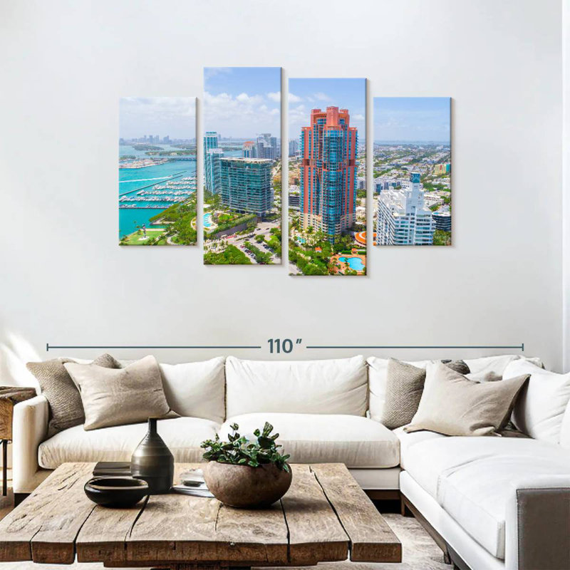 Gratte-ciel de Sirci South Beach, H 48 po x l 75 po