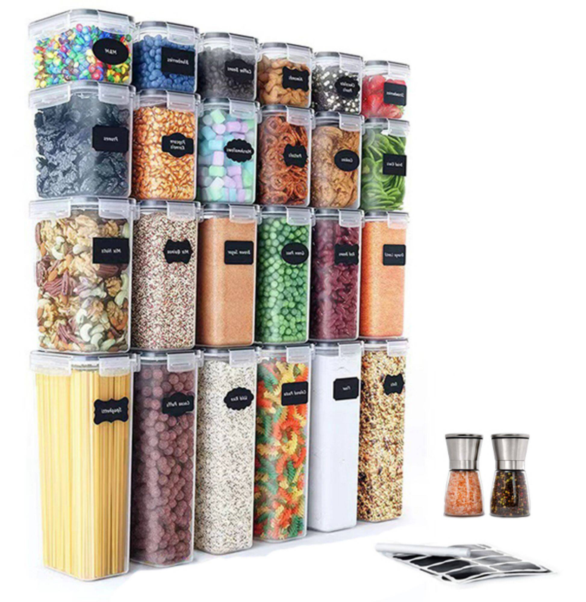 Prep & Savour Catrece 12 Container Food Storage Set