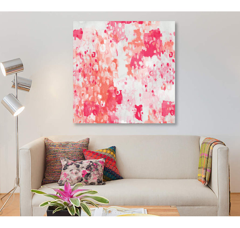 « fruit poinçon i », impression sur toile, H 26 po x l 26 po x P 1,5 po, Toile tendue, Pas de tapis