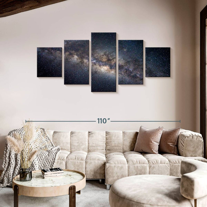  «Milky Way Galaxy View», H 42 po x l 92 po