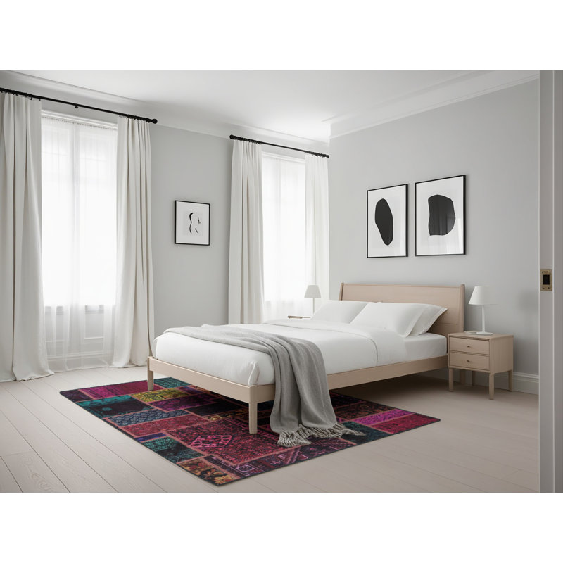 Abstract Indoor Rug, Rectangle 5' x 7'