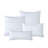 White Microfiber 7 Piece Comforter Set-840580141
