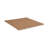 Outwater 1' Wide X 8' High X 3/8" Thick Unfinished Solid Maple Tambour Sheet With 1" Half-Round Slats – Flexible
