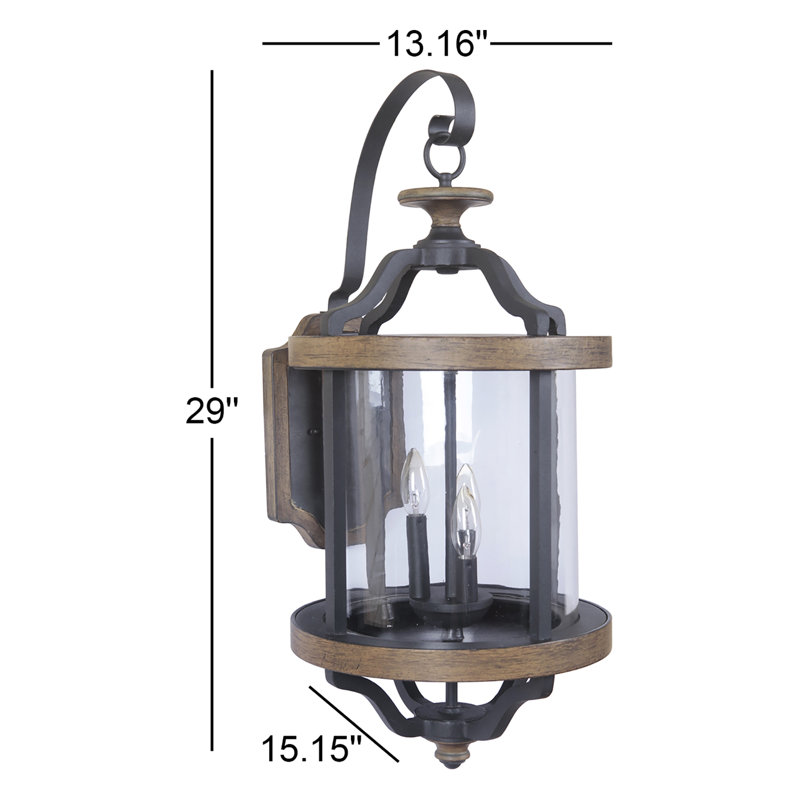 Lanterne murale d'extérieur 3 lumières Eastbourne
