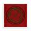 Christmas Berries Green Red Acrylic Square Decorative Tray-756300613