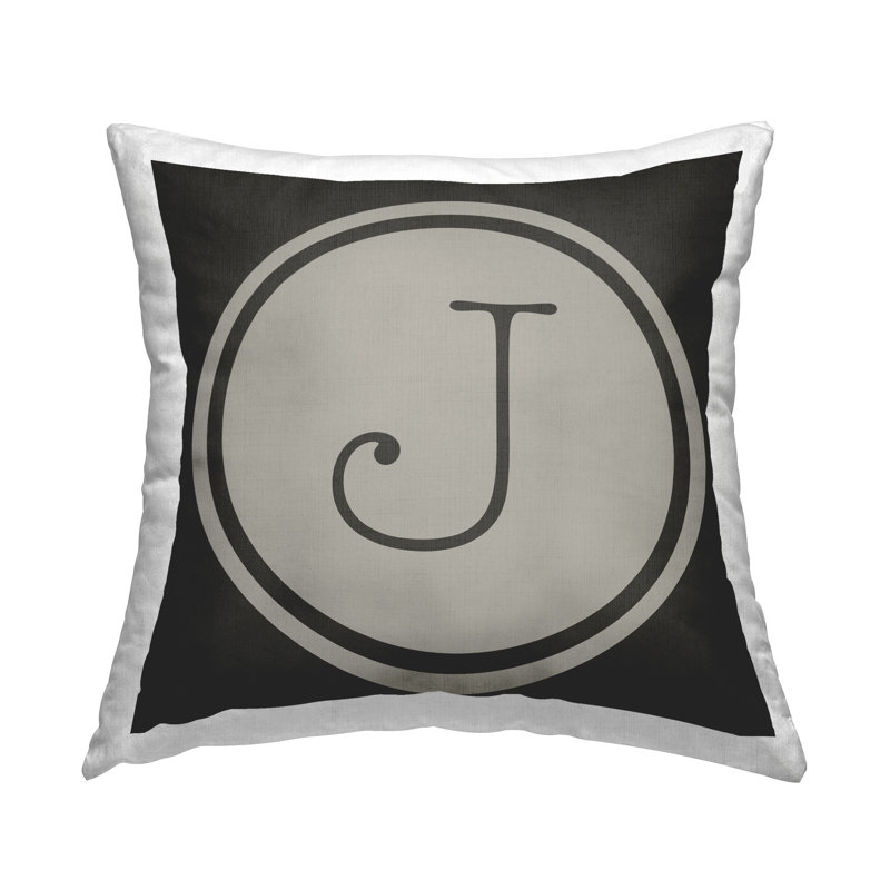 Housse de coussin décoratif en polyester et insert carré par Ziwei Li, J