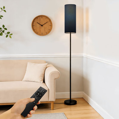 Floor Lamp  Barber pole Barbershop pole space Dimmable Modern Standing Lamp with Remote Control Footswitch Bulb Lampshade Tall Pole Corner Lamp for Living Room Bedroom Office