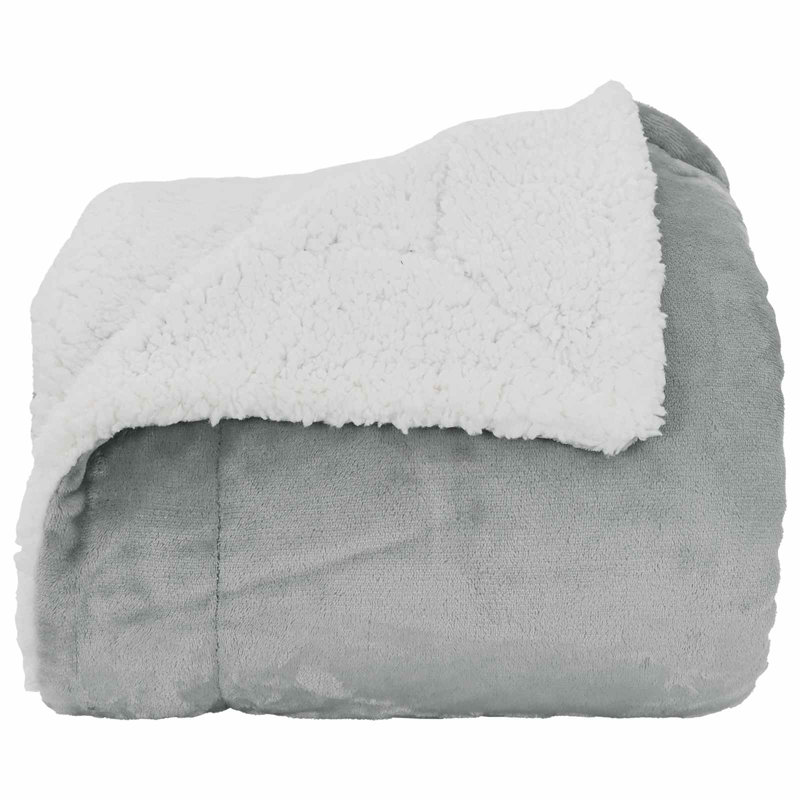 5.3-32 Throw Blanket, 150cm x 130cm, Grey
