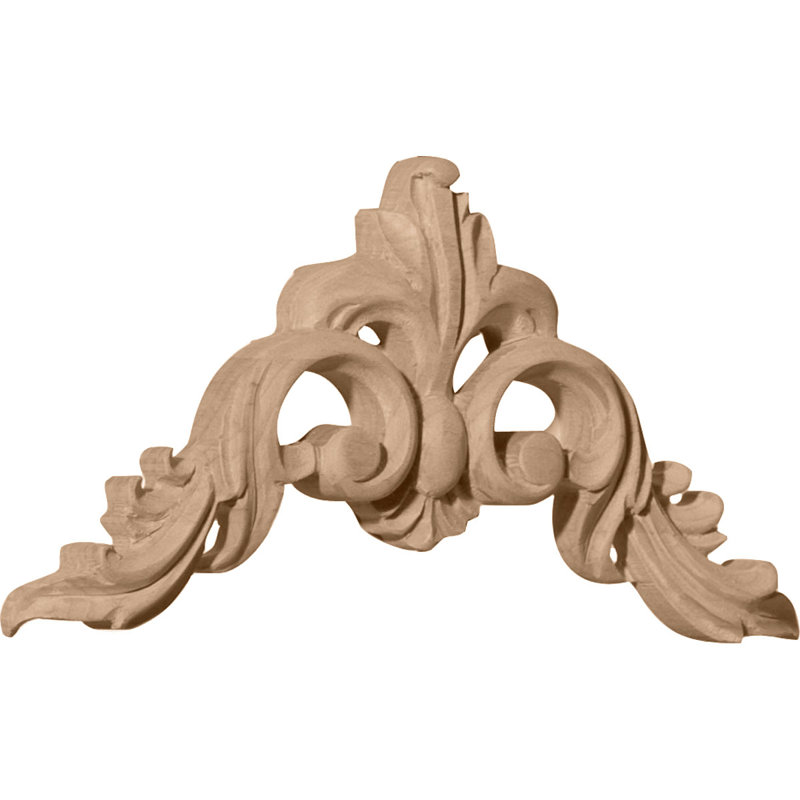 Monique Corner, 8"H x 8"W x 3/4"D, Maple
