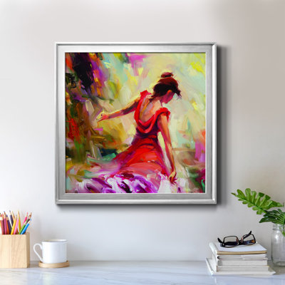 Danseuse - reproduction de cadre photo sur toile