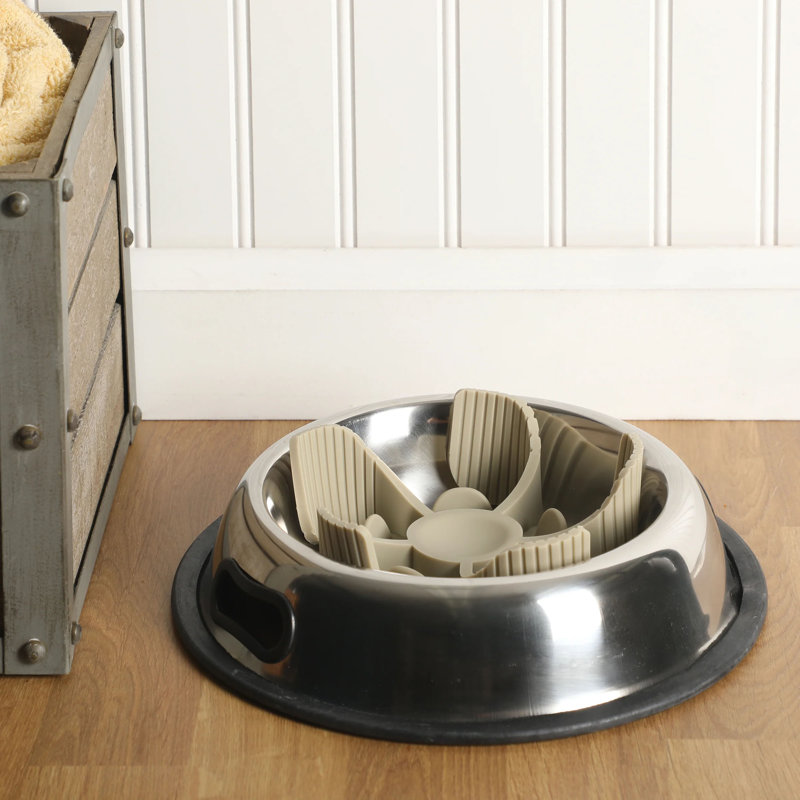 Gibson Home 7.5 Dog Bowl Slow Feeder