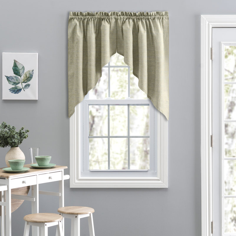 Lisa Tailored Window Valance, Mist