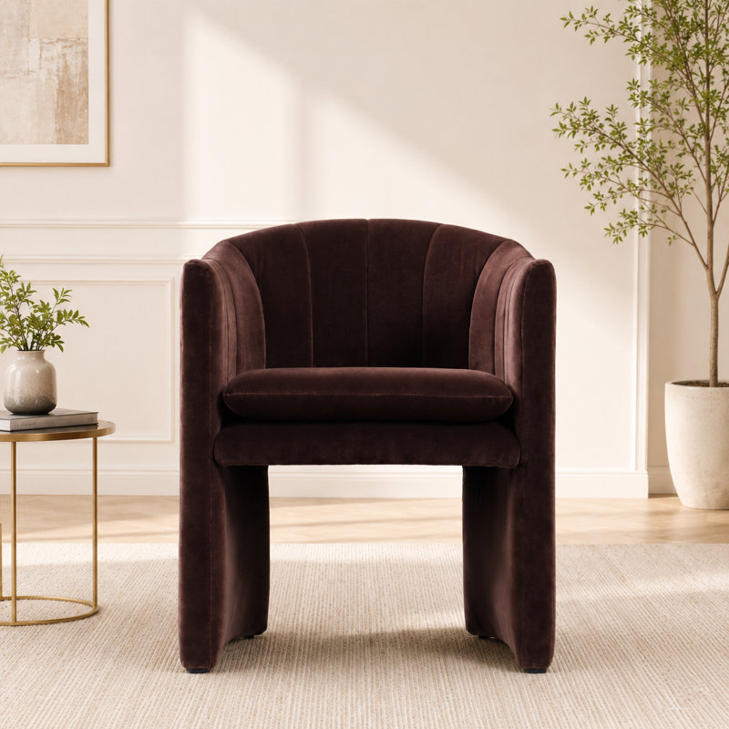 Chaise de salle à manger 30 po, Brown