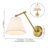 LumiForm 1 - Light Modern Brass Wall Sconce for Bathroom