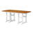 37" x 71" Rectangle Dining Table, White-733417232
