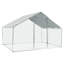 Abri pour poulets en métal 10 * 6 * 6Ft - Fournissez une maison protégée et confortable pour votre poulailler