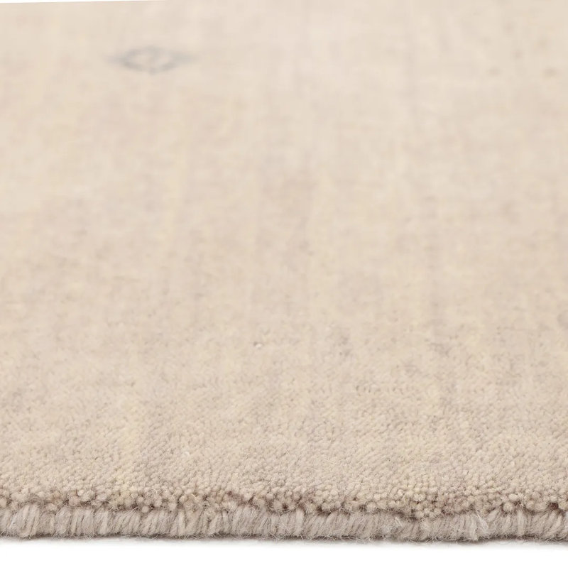 Simi Hand Knotted Cotton/Wool Southwestern Area Rug, Rectangle 3' x 5', Light Camel