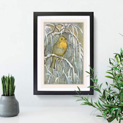 Robin Bird by Theo Van Hoytema - Picture Frame Painting