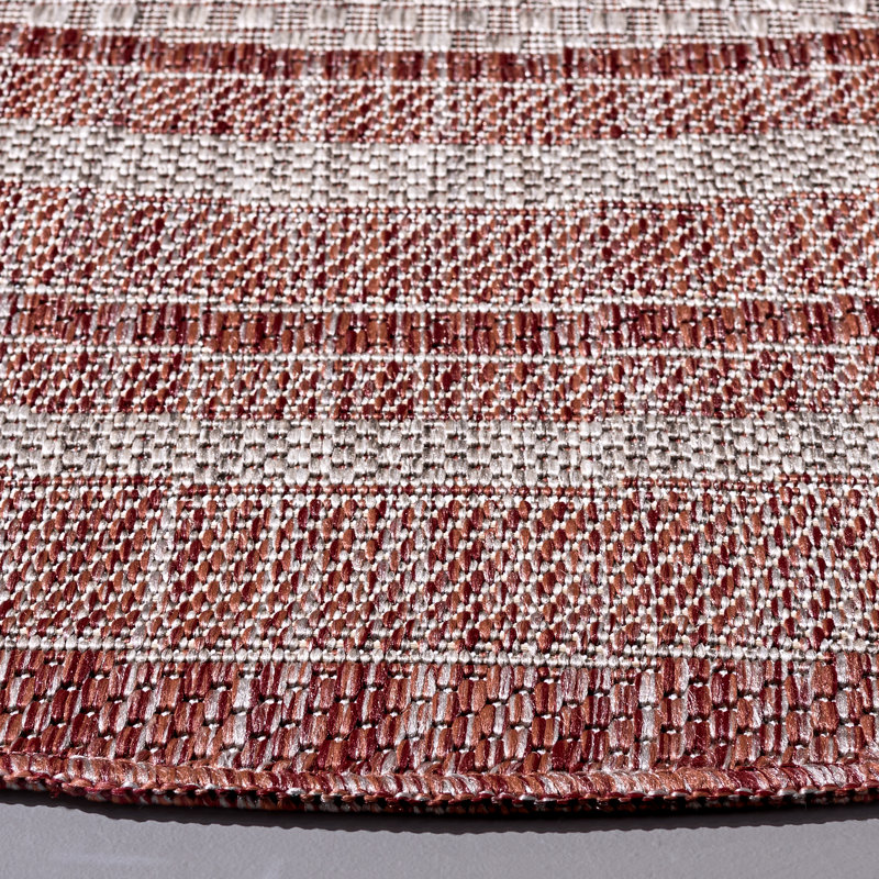 Courtyard Performance Striped Indoor Indoor/Outdoor Area Rug, Runner 2'3" x 8'